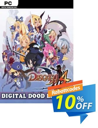 Disgaea 4 Complete + Digital Dood Edition PC discount coupon Disgaea 4 Complete + Digital Dood Edition PC Deal 2024 CDkeys - Disgaea 4 Complete + Digital Dood Edition PC Exclusive Sale offer 