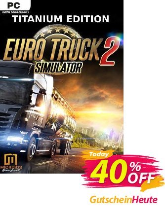 Euro Truck Simulator 2 Titanium Edition PC Coupon, discount Euro Truck Simulator 2 Titanium Edition PC Deal 2024 CDkeys. Promotion: Euro Truck Simulator 2 Titanium Edition PC Exclusive Sale offer 