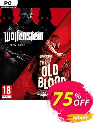 Wolfenstein The New Order and The Old Blood Double Pack PC Gutschein Wolfenstein The New Order and The Old Blood Double Pack PC Deal Aktion: Wolfenstein The New Order and The Old Blood Double Pack PC Exclusive offer 
