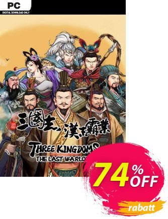 Three Kingdoms The Last Warlord PC Coupon, discount Three Kingdoms The Last Warlord PC Deal 2024 CDkeys. Promotion: Three Kingdoms The Last Warlord PC Exclusive Sale offer 