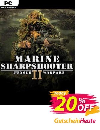 Marine Sharpshooter II: Jungle Warfare PC Coupon, discount Marine Sharpshooter II: Jungle Warfare PC Deal 2024 CDkeys. Promotion: Marine Sharpshooter II: Jungle Warfare PC Exclusive Sale offer 