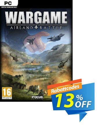 Wargame: AirLand Battle PC discount coupon Wargame: AirLand Battle PC Deal 2024 CDkeys - Wargame: AirLand Battle PC Exclusive Sale offer 