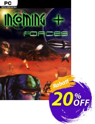 Incoming Forces PC Coupon, discount Incoming Forces PC Deal 2024 CDkeys. Promotion: Incoming Forces PC Exclusive Sale offer 