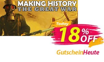 Making History The Great War PC Gutschein Making History The Great War PC Deal Aktion: Making History The Great War PC Exclusive offer 