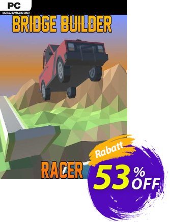 Bridge Builder Racer PC discount coupon Bridge Builder Racer PC Deal 2024 CDkeys - Bridge Builder Racer PC Exclusive Sale offer 