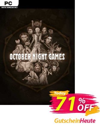 October Night Games PC Coupon, discount October Night Games PC Deal 2024 CDkeys. Promotion: October Night Games PC Exclusive Sale offer 