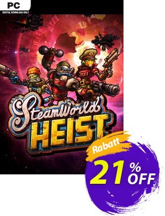 SteamWorld Heist PC Coupon, discount SteamWorld Heist PC Deal 2024 CDkeys. Promotion: SteamWorld Heist PC Exclusive Sale offer 