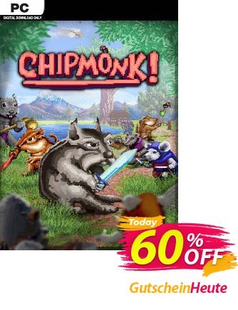 Chipmonk! PC Coupon, discount Chipmonk! PC Deal 2024 CDkeys. Promotion: Chipmonk! PC Exclusive Sale offer 