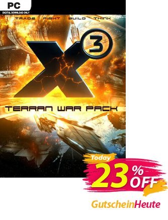 X3 Terran War Pack PC Gutschein X3 Terran War Pack PC Deal 2024 CDkeys Aktion: X3 Terran War Pack PC Exclusive Sale offer 