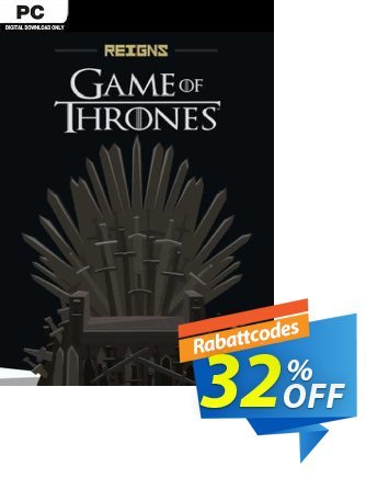 Reigns: Game of Thrones PC Coupon, discount Reigns: Game of Thrones PC Deal 2024 CDkeys. Promotion: Reigns: Game of Thrones PC Exclusive Sale offer 