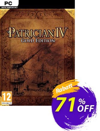 Patrician IV Gold Edition PC Coupon, discount Patrician IV Gold Edition PC Deal 2024 CDkeys. Promotion: Patrician IV Gold Edition PC Exclusive Sale offer 