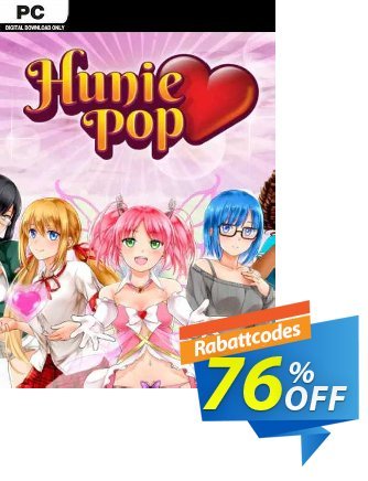 HuniePop PC Coupon, discount HuniePop PC Deal 2024 CDkeys. Promotion: HuniePop PC Exclusive Sale offer 