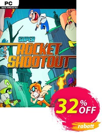 Super Rocket Shootout PC Coupon, discount Super Rocket Shootout PC Deal 2024 CDkeys. Promotion: Super Rocket Shootout PC Exclusive Sale offer 