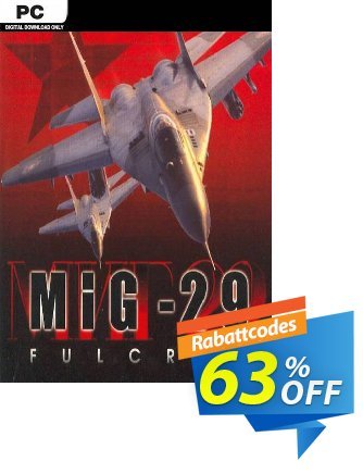 MiG-29 Fulcrum PC Coupon, discount MiG-29 Fulcrum PC Deal 2024 CDkeys. Promotion: MiG-29 Fulcrum PC Exclusive Sale offer 
