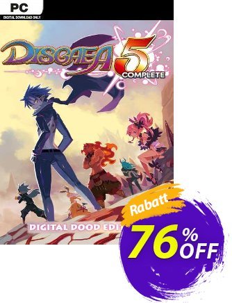 Disgaea 5 Complete: Digital Dood Edition PC discount coupon Disgaea 5 Complete: Digital Dood Edition PC Deal 2024 CDkeys - Disgaea 5 Complete: Digital Dood Edition PC Exclusive Sale offer 