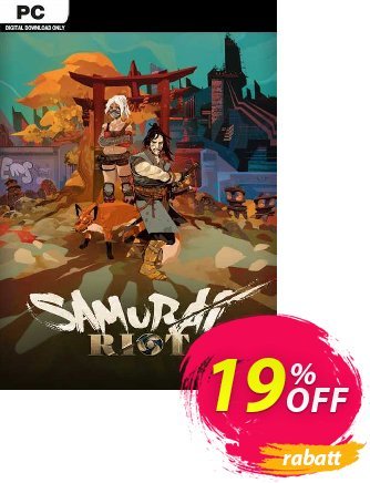 Samurai Riot PC Gutschein Samurai Riot PC Deal 2024 CDkeys Aktion: Samurai Riot PC Exclusive Sale offer 