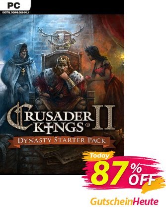 Crusader Kings 2 - Dynasty Starter Pack PC Coupon, discount Crusader Kings 2 - Dynasty Starter Pack PC Deal 2024 CDkeys. Promotion: Crusader Kings 2 - Dynasty Starter Pack PC Exclusive Sale offer 