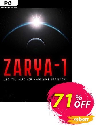 Zarya-1: Mystery on the Moon PC Coupon, discount Zarya-1: Mystery on the Moon PC Deal 2024 CDkeys. Promotion: Zarya-1: Mystery on the Moon PC Exclusive Sale offer 