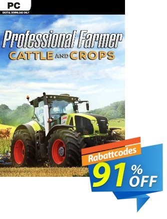 Professional Farmer Cattle and Crops PC Coupon, discount Professional Farmer Cattle and Crops PC Deal 2024 CDkeys. Promotion: Professional Farmer Cattle and Crops PC Exclusive Sale offer 