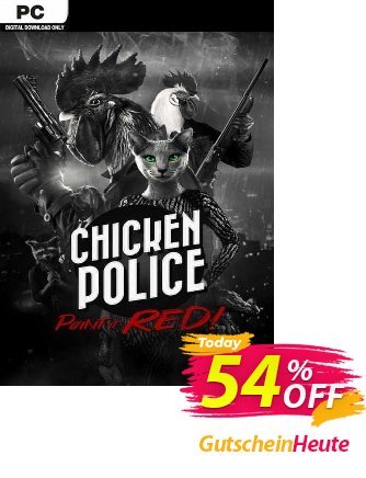Chicken Police - Paint it RED PC Coupon, discount Chicken Police - Paint it RED PC Deal 2024 CDkeys. Promotion: Chicken Police - Paint it RED PC Exclusive Sale offer 