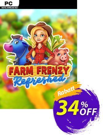 Farm Frenzy Refreshed PC Coupon, discount Farm Frenzy Refreshed PC Deal 2024 CDkeys. Promotion: Farm Frenzy Refreshed PC Exclusive Sale offer 