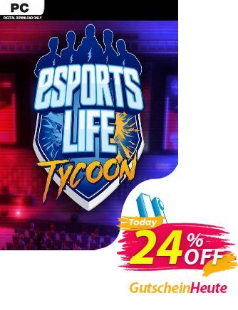 Esports Life Tycoon PC Coupon, discount Esports Life Tycoon PC Deal 2024 CDkeys. Promotion: Esports Life Tycoon PC Exclusive Sale offer 