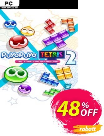 Puyo Puyo Tetris 2 PC Coupon, discount Puyo Puyo Tetris 2 PC Deal 2024 CDkeys. Promotion: Puyo Puyo Tetris 2 PC Exclusive Sale offer 