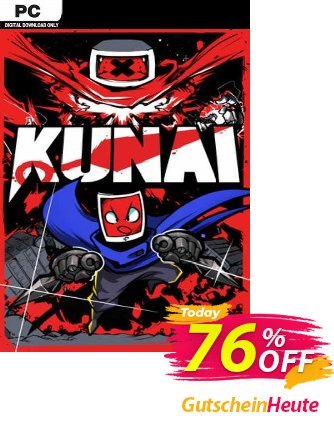 Kunai PC Coupon, discount Kunai PC Deal 2024 CDkeys. Promotion: Kunai PC Exclusive Sale offer 