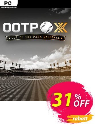 Out of the Park Baseball 20 PC Coupon, discount Out of the Park Baseball 20 PC Deal 2024 CDkeys. Promotion: Out of the Park Baseball 20 PC Exclusive Sale offer 