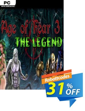Age of Fear 3 The Legend PC Coupon, discount Age of Fear 3 The Legend PC Deal 2024 CDkeys. Promotion: Age of Fear 3 The Legend PC Exclusive Sale offer 