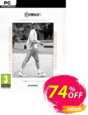 FIFA 21 - Ultimate Edition PC (EN) Coupon, discount FIFA 21 - Ultimate Edition PC (EN) Deal 2024 CDkeys. Promotion: FIFA 21 - Ultimate Edition PC (EN) Exclusive Sale offer 