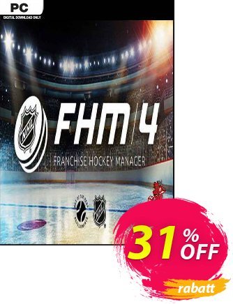 Franchise Hockey Manager 4 PC Coupon, discount Franchise Hockey Manager 4 PC Deal 2024 CDkeys. Promotion: Franchise Hockey Manager 4 PC Exclusive Sale offer 