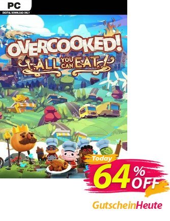 Overcooked! All You Can Eat PC Coupon, discount Overcooked! All You Can Eat PC Deal 2024 CDkeys. Promotion: Overcooked! All You Can Eat PC Exclusive Sale offer 