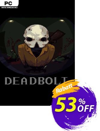 Deadbolt PC (EN) Coupon, discount Deadbolt PC (EN) Deal 2024 CDkeys. Promotion: Deadbolt PC (EN) Exclusive Sale offer 