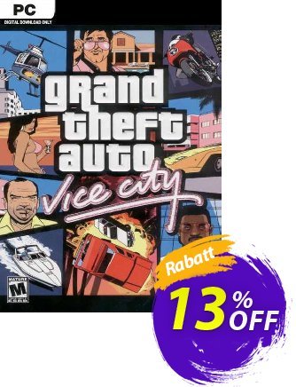 Grand Theft Auto Vice City PC discount coupon Grand Theft Auto Vice City PC Deal 2024 CDkeys - Grand Theft Auto Vice City PC Exclusive Sale offer 