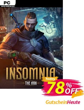 Insomnia: The Ark PC Coupon, discount Insomnia: The Ark PC Deal 2024 CDkeys. Promotion: Insomnia: The Ark PC Exclusive Sale offer 