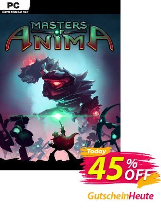 Masters of Anima PC Coupon, discount Masters of Anima PC Deal 2024 CDkeys. Promotion: Masters of Anima PC Exclusive Sale offer 