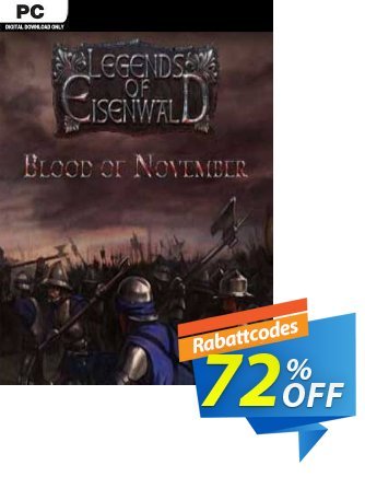 Eisenwald: Blood of November PC Coupon, discount Eisenwald: Blood of November PC Deal 2024 CDkeys. Promotion: Eisenwald: Blood of November PC Exclusive Sale offer 