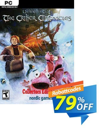The Book of Unwritten Tales: The Critter Chronicles Collectors Edition PC Coupon, discount The Book of Unwritten Tales: The Critter Chronicles Collectors Edition PC Deal 2024 CDkeys. Promotion: The Book of Unwritten Tales: The Critter Chronicles Collectors Edition PC Exclusive Sale offer 