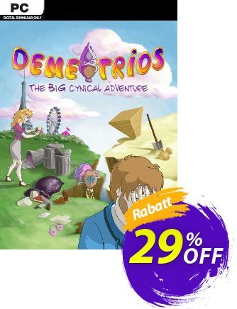 Demetrios - The BIG Cynical Adventure PC Coupon, discount Demetrios - The BIG Cynical Adventure PC Deal 2024 CDkeys. Promotion: Demetrios - The BIG Cynical Adventure PC Exclusive Sale offer 