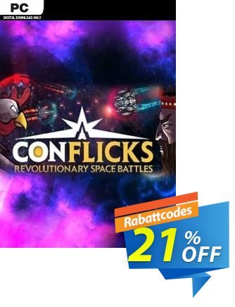 Conflicks - Revolutionary Space Battles PC Coupon, discount Conflicks - Revolutionary Space Battles PC Deal 2024 CDkeys. Promotion: Conflicks - Revolutionary Space Battles PC Exclusive Sale offer 