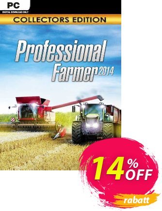 Professional Farmer 2014 Collectors Edition PC discount coupon Professional Farmer 2014 Collectors Edition PC Deal 2024 CDkeys - Professional Farmer 2014 Collectors Edition PC Exclusive Sale offer 