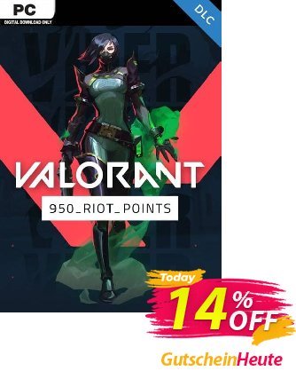 Valorant 950 Riot Points PC Gutschein Valorant 950 Riot Points PC Deal 2024 CDkeys Aktion: Valorant 950 Riot Points PC Exclusive Sale offer 