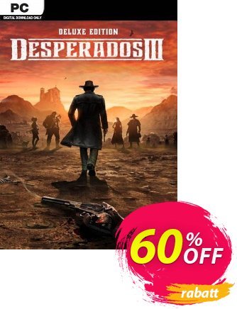 Desperados III - Deluxe Edition PC discount coupon Desperados III - Deluxe Edition PC Deal 2024 CDkeys - Desperados III - Deluxe Edition PC Exclusive Sale offer 