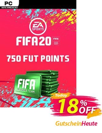 FIFA 20 Ultimate Team - 750 FIFA Points PC (WW) discount coupon FIFA 20 Ultimate Team - 750 FIFA Points PC (WW) Deal 2024 CDkeys - FIFA 20 Ultimate Team - 750 FIFA Points PC (WW) Exclusive Sale offer 