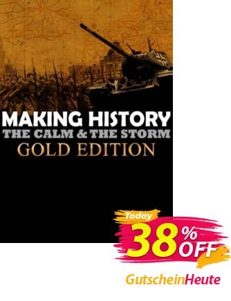 Making History The Calm and the Storm Gold Edition PC Gutschein Making History The Calm and the Storm Gold Edition PC Deal 2024 CDkeys Aktion: Making History The Calm and the Storm Gold Edition PC Exclusive Sale offer 