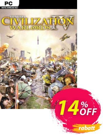 Civilization IV Warlords PC Coupon, discount Civilization IV Warlords PC Deal 2024 CDkeys. Promotion: Civilization IV Warlords PC Exclusive Sale offer 