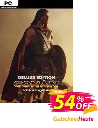 Conan Unconquered Deluxe Edition PC Coupon, discount Conan Unconquered Deluxe Edition PC Deal 2024 CDkeys. Promotion: Conan Unconquered Deluxe Edition PC Exclusive Sale offer 