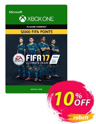 Fifa 17 - 12000 FUT Points - Xbox One  Gutschein Fifa 17 - 12000 FUT Points (Xbox One) Deal 2024 CDkeys Aktion: Fifa 17 - 12000 FUT Points (Xbox One) Exclusive Sale offer 