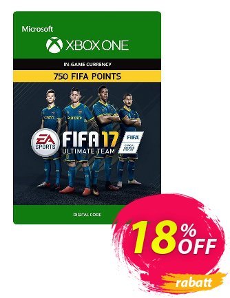 Fifa 17 - 750 FUT Points - Xbox One  Gutschein Fifa 17 - 750 FUT Points (Xbox One) Deal 2024 CDkeys Aktion: Fifa 17 - 750 FUT Points (Xbox One) Exclusive Sale offer 